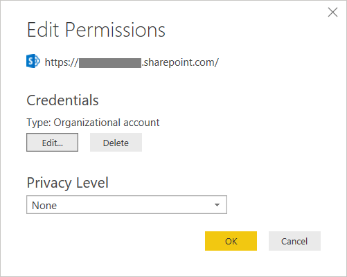 Edit permissions