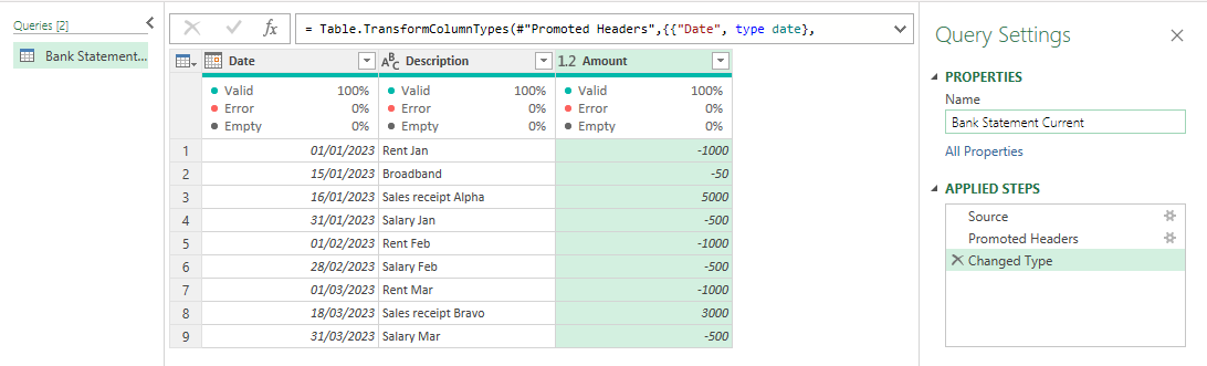 Import incremental data