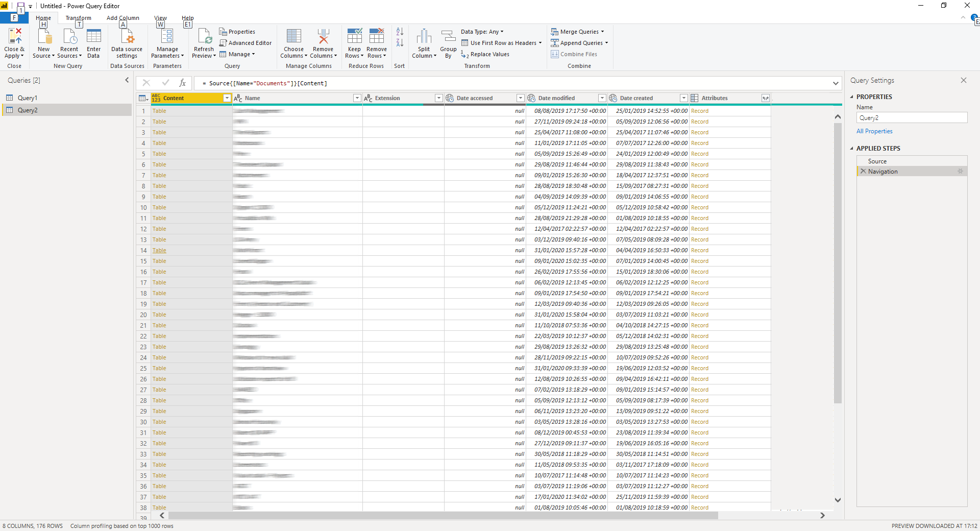 Setup PowerBI to refresh from a OneDrive folder