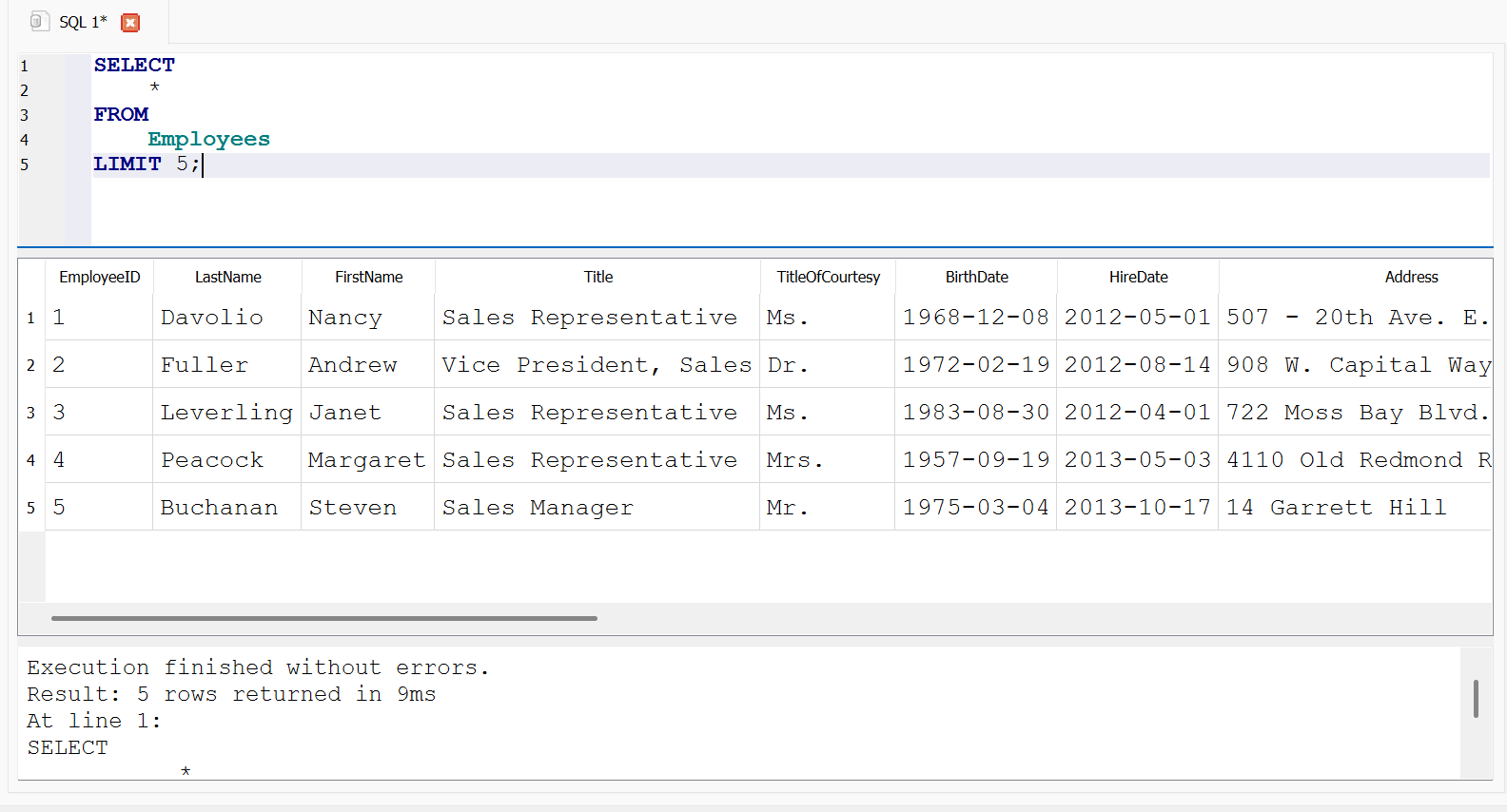 SQL