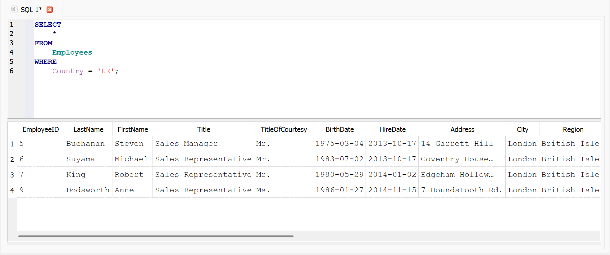 SQL