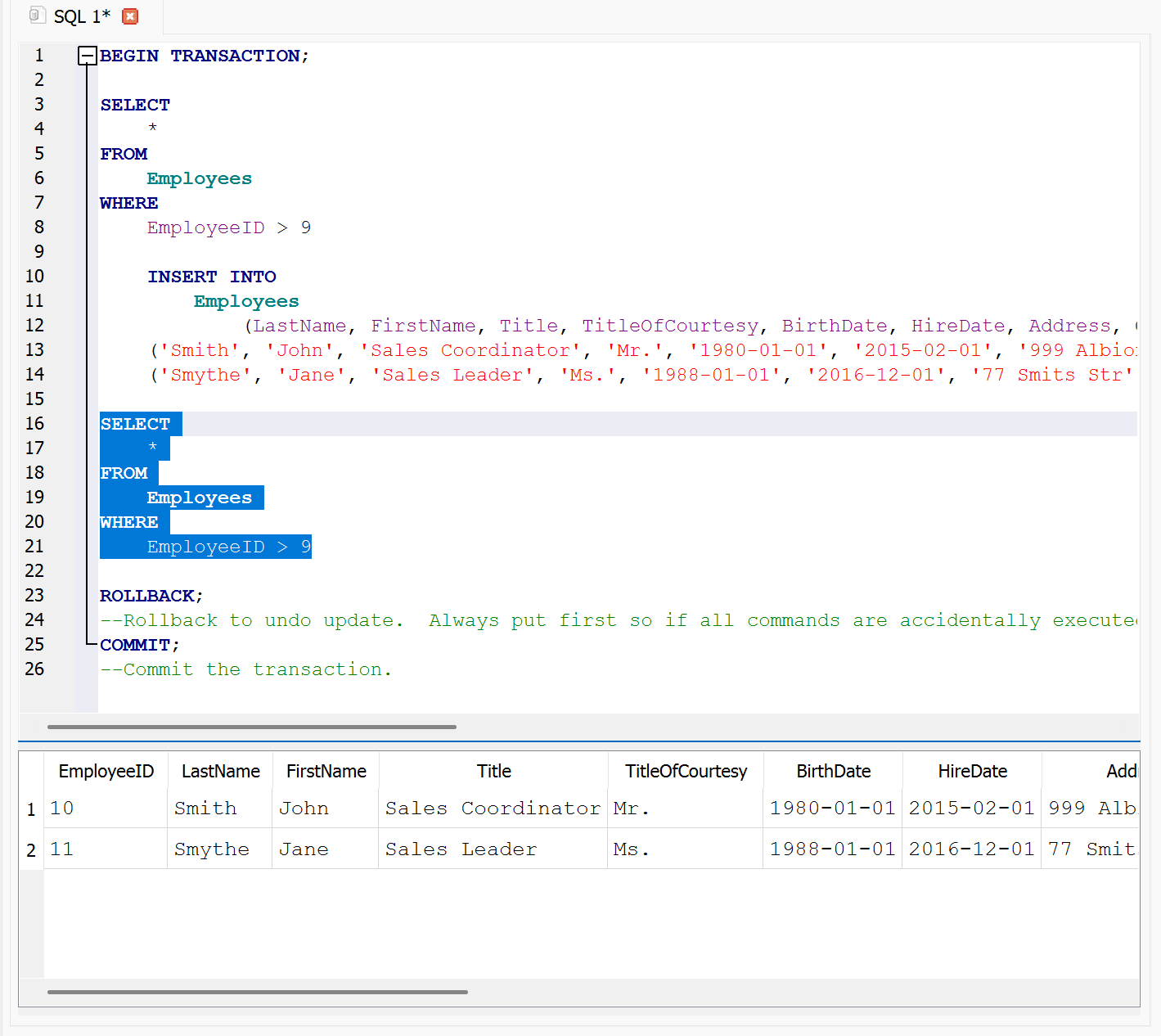 SQL