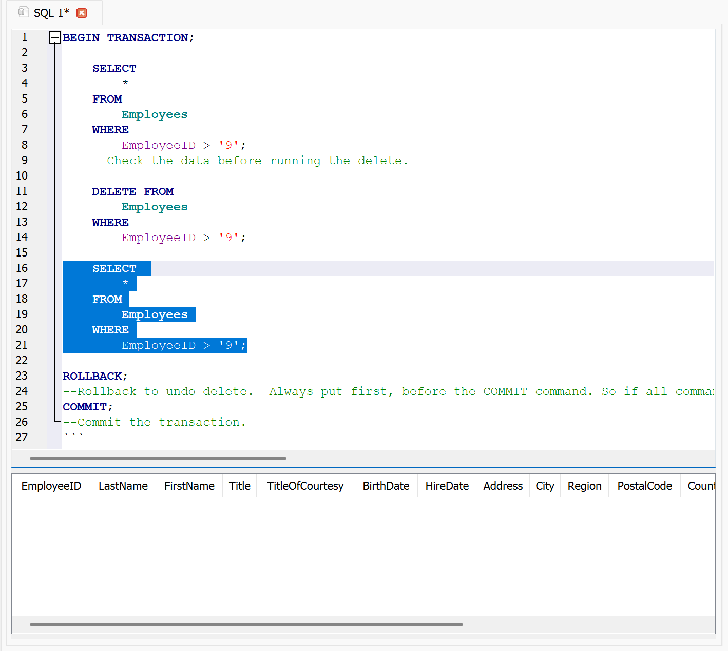 SQL